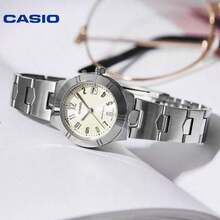 Đồng hồ nữ Casio LTP-1241D mặt nhỏ, dây thép không gỉ, chống nước, đồng hồ đeo tay thạch anh hàng ngày. - Một cỡ - Xem 3