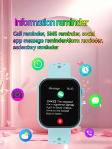 2026 New Kids Smart Watch, 1.83" Touch Screen, Ultra-Low Power Chip, Pedometer, Alarm Clock, Calendar, Countdown Timer, Stopwatch, Gift For Boys And Girls - View 6