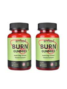 BIYODE Burn Gummies - Apple Cider Vinegar Containing Vitamin Complexes, Ketogenic Salts (Sodium And Calcium BHB), Supporting Healthy Weight Goals And Blood Sugar Balance, 60 Vegan Gummies (Non GMO, No Added Sugar) - - - View 10