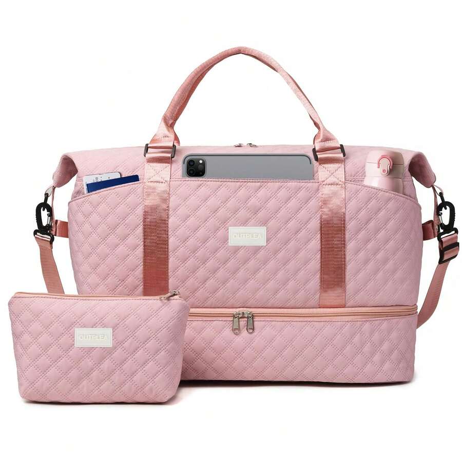 Travel Bag Sets - 粉色 - 查看 1