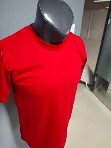 Graphic T-Shirt Vons Dutch Dragon Print Streetwear Everyday Casual Wear Machine Washable Regular Fit All Season Top Weekend Outfit Playful Fashion Durable Shirt Short Sleeve Shirt - 紅色 - 查看 2