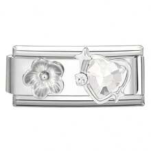 1pc Modular Beaded Bracelet DIY Kit, Includes Heart, Bow, Cherry, Moon Charms, Rhinestone Design, Suitable As Party Gift For Friends, Family, Couples - M294030 M294031 - View 16