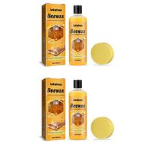jakehoe Beeswax Wood Furniture Polish, Wood Floor Wood Furniture Cleaner Cleaning Protecting Nourishing Caring, Smooth Out Fine Scratches Polishing Brightening Look Brand New - 液體 - 查看 11
