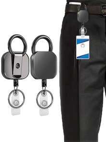 Outdoor Anti-Lost Carabiner Key Chain - Multicolor - View 2