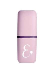 White Art Love Letter A-Z Portable Pink Toothbrush Case, Keeps Your Toothbrush Clean And Ready To Go Anywhere! Travel Toothbrush Holder - Multicolor - View 16