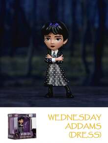 Simba Wednesday Patung Dekoratif Resmi, Figur Logam Buatan Tangan Berukuran 2,5 Inci, - MultiWarna - View 5