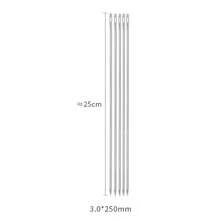 5-10pcs Wholesale Thick Needles 10-25cm (3.94-9.84 Inches), 30cm (11.81 Inches) Large Eye Leather Sewing Needles, Steel Needles With Large Holes, Craft Tools - Silver 3.0mm - View 21