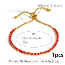 1pc Stainless Steel Adjustable Sliding Chain With 2 Beads, DIY Jewelry Bracelet Accessories - Multicolor - View 12