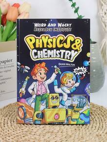 1 個 怪異搞怪研究中心物理與化學計畫本 - 科學探索日誌，適合好奇心強的學生與學習者的創意活動筆記本 - 長方形 - 查看 3