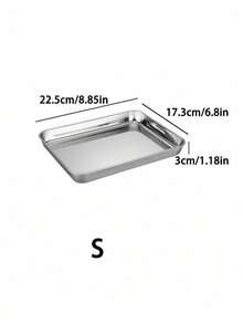 1 Set With Grill Rack - Non-Stick Baking Sheet, Sturdy Rectangular Baking Pan Suitable For Oven, Dishwasher , Stainless Steel Baking Tray, Non-Slip - Non-Slip Deep Rectangular Baking Tray, Heat Resistant, Christmas, Halloween, Thanksgiving, Wedding And Kitchen Use - Suitable For Roasting Meat, Vegetables, Cakes, Pizza (Baking Sheet) - View 15