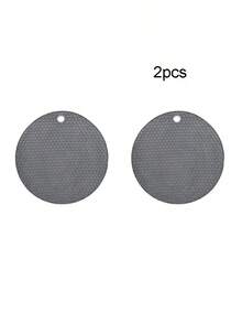 Bộ 4 miếng lót silicon cách nhiệt - Chịu nhiệt và chống trượt, miếng lót nồi, miếng lót cách nhiệt nhà bếp, miếng lót silicon bền, có thể giặt tay, dụng cụ mở nắp chai và đế lót ly đa năng, thích hợp làm miếng lót cách nhiệt cho nồi đáy phẳng trong nhà bếp, tấm cách nhiệt, dụng cụ mở lon, v.v. - Nhiều màu - Xem 13