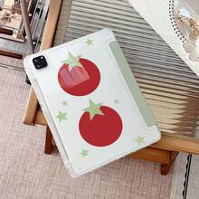 1 件装 Tomato & Star 3+Y 折叠多角度磁吸支架平板电脑保护套，带笔槽和自动休眠/唤醒功能，兼容 iPad Pro/Air、三星、小米 Pad 5/6/31 - 彩色 - 查看 3