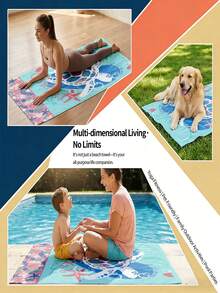 1pc Printed Beach Towel, Heart Turtle Pattern, Bath Towel, Swim Towel, Ins Style Beach Blanket, Super Absorbent Quick Dry Towel, Suitable For Bathing, Swimming, Fitness, Yoga, Soft & Skin-Friendly Microfiber, Lightweight & Portable, Sun Protection, Suitable For Vacation, Bathroom Decor, Available In Various Sizes, With Or Without Storage Bag (Minimum Size 35*75cm, Recommended 60cm Or Above) - A - View 10