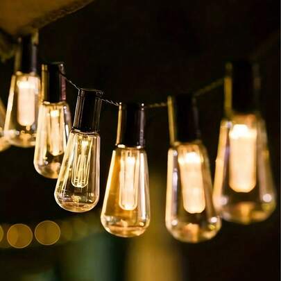 Dây đèn LED năng lượng mặt trời, đèn trang trí năng lượng mặt trời, 8 chế độ chiếu sáng, dải đèn LED trắng ấm, trang trí tiệc ngoài trời, thích hợp để treo ngoài trời, trang trí đám cưới, chiếu sáng lều ngoài trời, sân hiên, cắm trại, chiếu sáng cảnh quan sân vườn, áp dụng cho vườn, ban công, sân, lối đi, hàng rào, ô dù, tiệc tùng, quán bar, trang trí, đường phố, vòng hoa, ngày lễ, cắm trại, đám cưới.