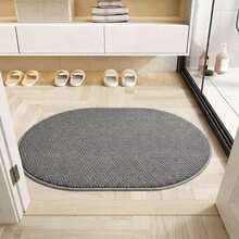 1pc Oval Pineapple Shape Doormat, Thick Faux Sisal Carpet, Washable Bottom, Sturdy And Durable, Dirt-Resistant, Kitchen Thick Carpet, Decorative Carpet, Ins Style Carpet, Shower Carpet, Home Decor Room Supplies, Living Room Carpet, Bedroom Carpet, Entryway Carpet, Kitchen Carpet, Bathroom Carpet, Study Carpet - Multicolor - View 19