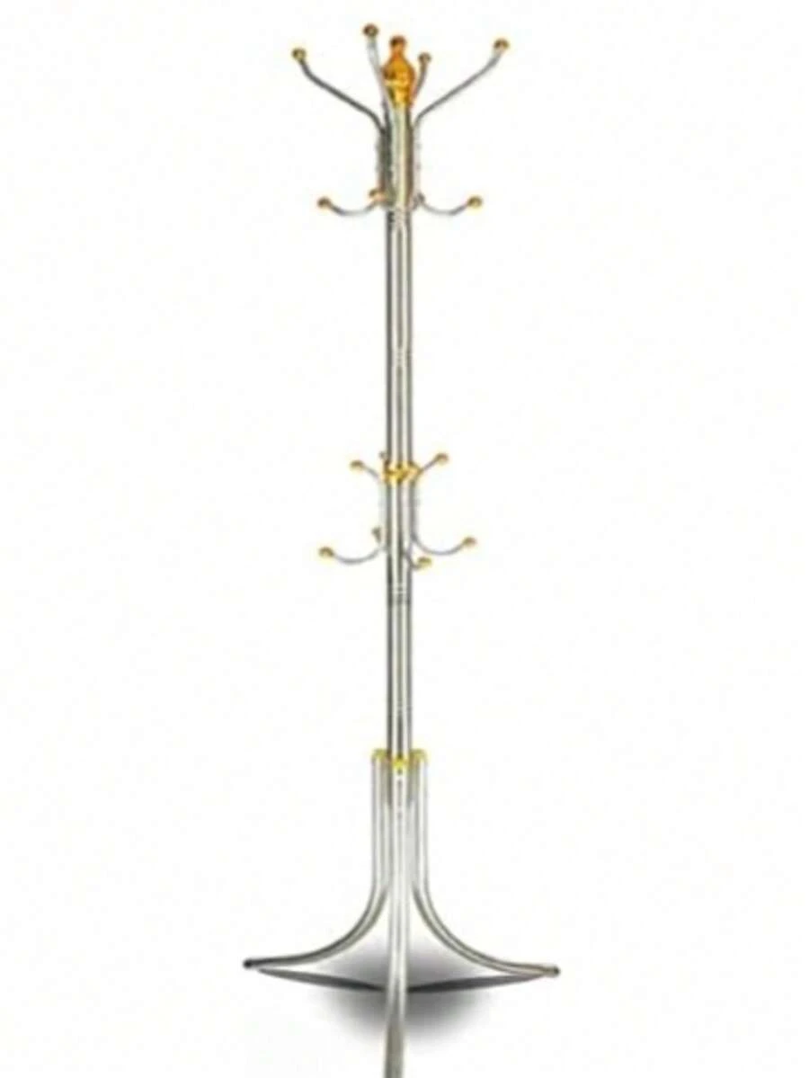 Perchero de trípode Engrosado, Perchero para Suelo, Perchero para Sombreros, Soporte de exhibición para Sala de Estar, Dormitorio, decoración Creativa para el hogar, fáci - Multicolor - Ver 1