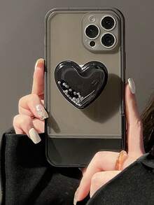 1个高级心形充气可折叠旋转慵懒手机支架 - 彩色 - 查看 9