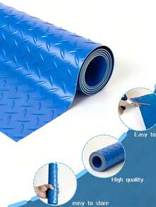 Textured Anti-Slip Pool Ladder Padding Mat, Flexible Cuttable Waterproof Rubber Safety Mat, Roll-Up Lightweight Portable Pool Step Cover To Prevent Slipping For Inground & Above Ground Swimming Pools - Multicolor - View 3