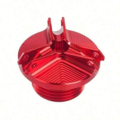 6061 Aluminum Alloy Engine Oil Filler Plug And Cap - Tool-Free Installation, Durable O-Ring Seal. Precision Designed For Ducati Monster/Panigale, CB/CBR Series And Suzuki GSX-R/GSR Series
