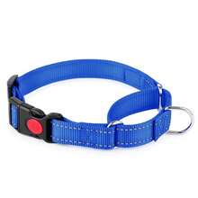 1pc Reflective Martingale Dog Collar With Quick Release Buckle, Non-Choke Martingale Dog Collar, Durable Nylon Dog Collar - Reflective Nylon Dog Collar, Suitable For Small To Large Dogs Choke-Free Training Collar - Gentle Control, Durable - Multicolor - View 31