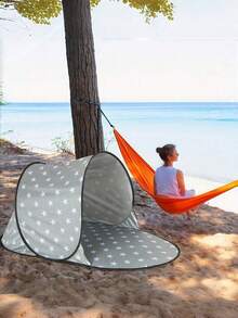 速开沙滩帐篷 - 防紫外线遮阳篷,轻便沙滩帐篷,户外探险天篷 - 30秒快速搭建 - 沙滩家庭必备 - 音乐节露营装备 - 后院遮阳 - 体育赛事遮阳 - 应急防晒,露营装备,露营必需品 - 1 - 查看 7