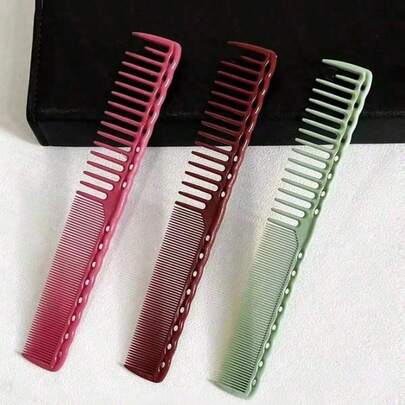 Lược cắt tóc, lược tạo kiểu tóc, lược chuyên nghiệp cho tóc dài, răng thưa, dụng cụ tạo kiểu tóc tại salon, lược cắt tóc Y0927