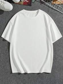 Camiseta estampada de moda para hombre, elegante e informal, cómoda y transpirable, una camiseta versátil - Multicolor - Ver 2