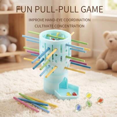 عصا كوب تدريجية لعبة رسم متعددة اللاعبين بوضع تفاعلي، مناسبة للتفاعل بين الأهل والأطفال وتجمعات الأصدقاء والتعليم في رياض الأطفال. تنمي الوعي بالقواعد والمهارات الاجتماعية من خلال ألعاب اجتماعية ممتعة وهدايا متنوعة للمناسبات