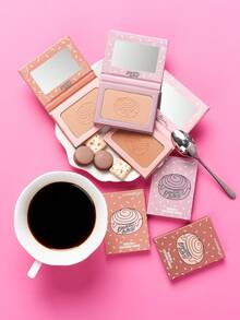 MISSLYN-Cinnadream Contouring Powder, Smooth & Easy To Blend, Ultra-Fine & Long Lasting, Cool Toned Contour With Natural Look, Face Shaping Powder, Moisturizing, Nourishing Murumuru Butter Blend For Silky All-Day Luminous Glow, Dermatologist Tested, Hypoallergenic, Vegan & Cruelty-Free -Bronzer Pigment Rich, Silky Formula, Natural Glow, Cinnamon, Lightweight, Long-Lasting, Highlighter Palette Contour Makeup, Portable Size, Suitable For Travel And Outdoor Use, Easy To Blend - #3 Mocha Chiffon - 查看 7