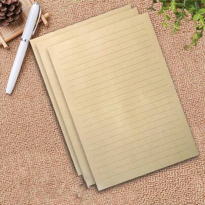 Premium Thick Vintage Envelope & Letter Set, Suitable For VIP Invitations, Luxury Wedding Cards, Birthday Cards, Wedding Invitations, VIP Gift Cards, High-End Wedding Invitations, Valentine's Day, Handwritten Cards, Envelopes And Wax Seals, Back To School And Party Invitations, Invitations And Letters, Birthday Party Supplies