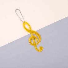Music Note Reflective Safety Pendant High Visibility Reflector For Backpack Purse Handbag Keyring Night Safety Gear For Students Kids Teens Outdoor Night Running Walking Cycling Safety Warning Keychain Colorful Neon Music Symbol Decorative Charm Lightweight Durable PVC Safety Accessory Night Visibility Sign For School Bus Stop Waiting Area Reflective Gear For Halloween Trick Or Treat Safety Personal Safety Device For Night Shift Workers Reflective Keychain For Joggers Cyclists Walkers High Vis Reflective Tag For Outerwear Jacket Zipper Pull Music Theme Party Decoration Treble Clef Keychain For Choir Members Orchestra Musicians Music Students Graduation Gift Unique Musical Accessory For Bags Keychain For Keys Wallet Camera Bag Identification Tag Night Security Reflector Pendant For All Weather Use Bright Neon Colors Reflective Safety Equipment For Urban Walking Protection - Màu tím - Xem 6