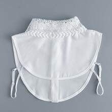 1pc Versatile Lace Trim Detachable Collar, Fashion Shirt Collar Insert For Women - Multicolor - View 6
