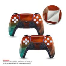 1 Set Of Printed Skin Stickers For Disc Edition Game Console, Scratch-Resistant, Non-Slip, Durable, Creative Design (3 Pieces/Set) - View 3
