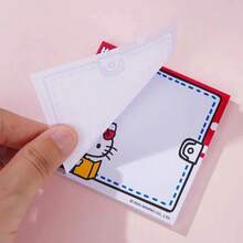 SANRIO 50 tờ giấy ghi chú hình mèo hoạt hình dễ thương, đồ dùng học tập cho học sinh, phần thưởng ở trường, quà sinh nhật cho bé gái. - Nhiều màu - Xem 6