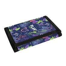 印花三折钱包，魔术贴颈挂式钱包。多功能，多种卡槽设计。 - 彩色 - 查看 6