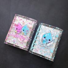 1 cuốn sổ tay hình lá trong suốt khổ A7, sổ tay dán hình lá, sổ dán hình, hộp đựng ảnh Kpop, sổ tay hình lá trong suốt bằng da mềm có hai nút cài, sổ tay thủ công tự làm, album ảnh, sổ dán hình, sổ ghi chép, sổ lưu niệm, sổ cái, đồ dùng học tập cho học sinh, đồ dùng văn phòng, v.v. - 1 Set - Xem 7