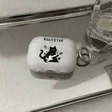 Funda protectora transparente con diseño de gato guitarra compatible con 2/3/Pro/Pro2/Pro3, adecuada para el nuevo 4 - transparente - Ver 2