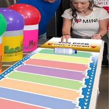1pc Colorful Rolling Fun Drinking Game - Durable Vinyl Party Game For Family Gatherings, Team Building & Outdoor Activities - Portable No-Electricity Icebreaker With Interactive Challenges, Playful Graphics, Longlasting Material, Social - View 6