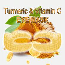 Xioimy 14片装姜黄维生素C多功能眼膜，高度保湿，均匀肤色，提亮提拉眼周肌肤，蕴含咖啡因，适合所有肤质，眼部护理，眼膜 - 數量 - 查看 6