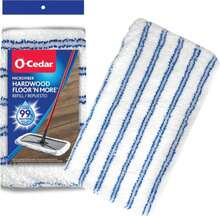 O-Cedar Hardwood Floor 'N More Microfiber Mop Refill - Màu A - Xem 1