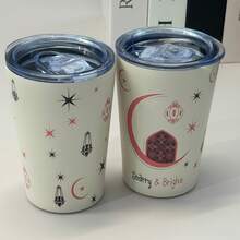 Stainless Steel Rabbit Design Coffee Cup, Portable Insulated Travel Mug - Multicolor - View 3