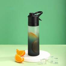1pc New High-Quality Spray Sports Water Bottle, Outdoor Plastic Spray Cup For Men And Women - Multicolor - View 4