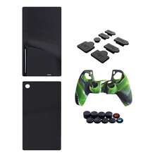 2pcs Compatible With PS5 Pro CD-ROM Edition, 5 Pro Console Protective Sleeve, Silicone Game Console Cover, Dust-Proof, Scratch-Resistant, Waterproof, Skin-Friendly Soft Silicone, Easy To Install And Store, Enhance Gaming Experience - View 12