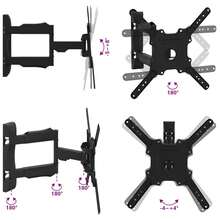 TV-Wandhalterung 32-55 Zoll Bildschirm Max 400x400 mm 35kg - Ver 7