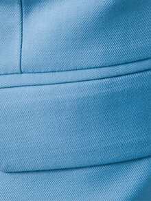 Áo vest công sở nam cài một hàng khuy, trang phục phù rể trong đám cưới. - Màu xanh nhạt - Xem 8