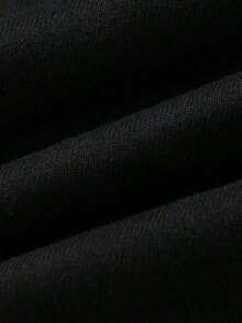 Playera Negra Oversize con Gráfico Cómico de Gato Meditando (Yoga), Camiseta de Humor "Namaste Madafakas", Blusa Estética Casual Holgada y Espiritual Divertida - Negro - Ver 6