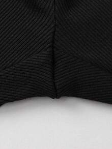 Balabala Tween Girls' Summer New Elastic Capri Yoga Pants, Suitable For Activities And Comfort - Black - View 5