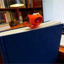 1个趣味3D猫形书签，创意卡通可爱文具，趣味办公用品 - 多款 - 查看 12