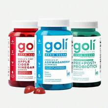 Zero Sugar Trio - World's First 3-In-1 Pre, Post, Probiotic, Apple Cider Vinegar With Vitamin B12 And Probiotics, Ashwagandha & L-Theanine, Vitamin D Gummies - 180個裝 - 查看 1