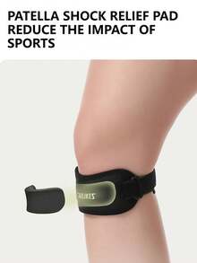 AOLIKES 1pc Non-Slip Lightweight Running Sports Fitness Cycling Knee Brace - Multicolor - View 7